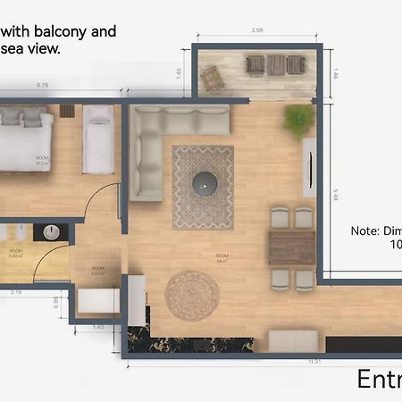 Lungomare Luxury Sea View Apartaments Vlorë Eksteriør bilde