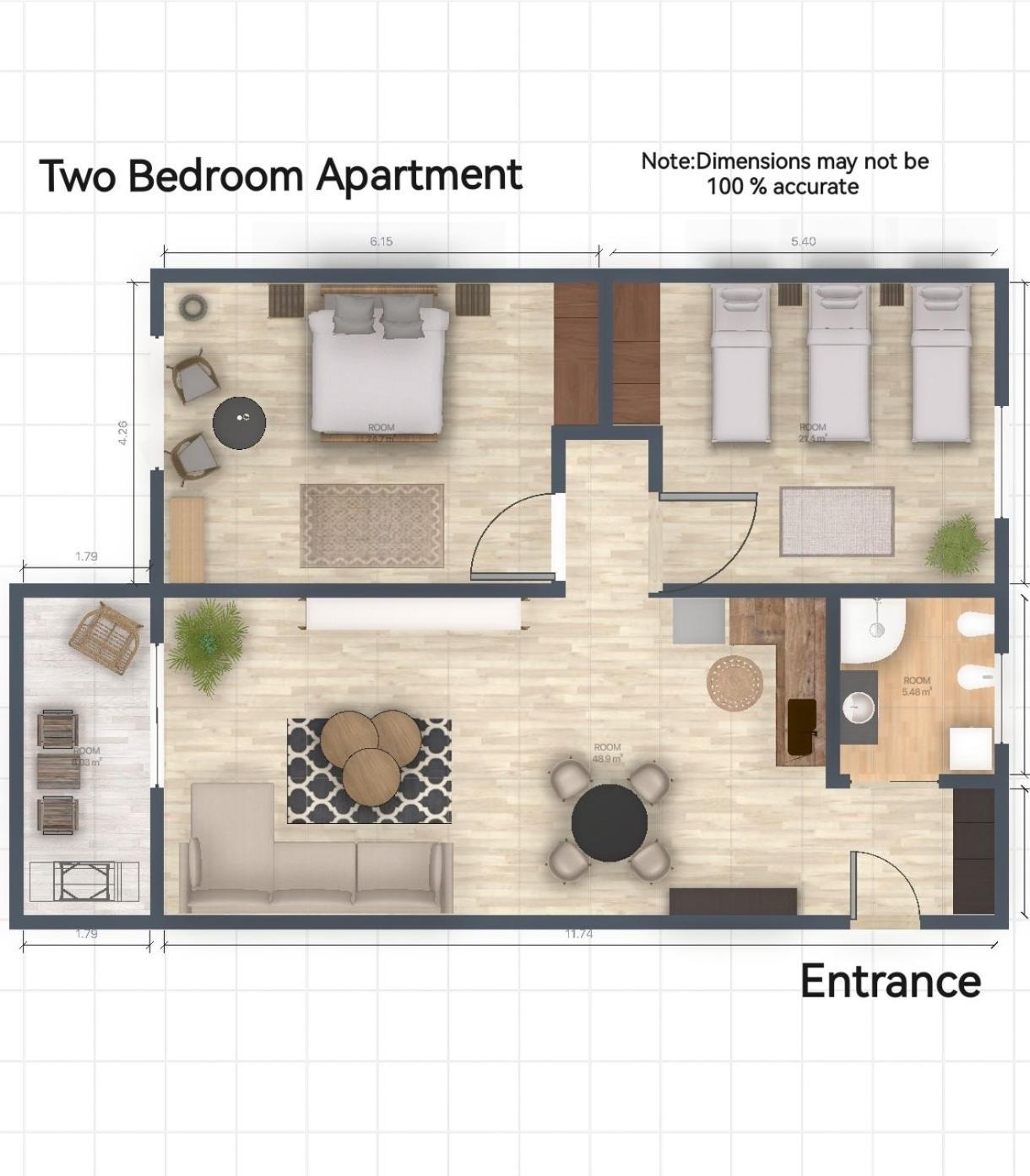 Lungomare Luxury Sea View Apartaments Vlorë Eksteriør bilde